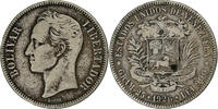 Venezuela Gram 5, Bolivar Silber, S, KM:22 -