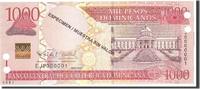 Dominican Republic 1000 Pesos Dominicanos Geldschein, Undated, KM:186s -