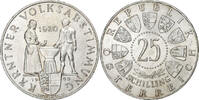 Österreich 25 Schilling Silber, VZ+, KM:2890 -
