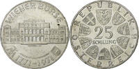 Österreich 25 Schilling Silber, SS+, KM:2910 -