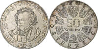 Österreich 50 Schilling Silber, VZ+, KM:2937 -