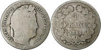 Frankreich Franc Louis-Philippe, Strasbourg, Silber, SGE, Gadoury:453 -