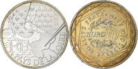 Frankreich 10 Euro Paris, Silber, VZ, KM:1665 -