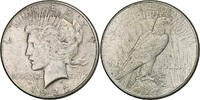 Vereinigte Staaten Dollar Peace, San Francisco, Silber, SS, KM:150 -