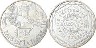 Frankreich 10 Euro Pays De La Loire, Paris, Silber, VZ+, KM:1746 -
