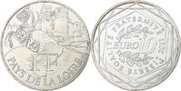 Frankreich 10 Euro Pays De La Loire, Paris, Silber, VZ+, KM:1746 -