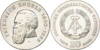 Democratic Republic of Germany 20 Mark Silber, VZ, KM:28 -