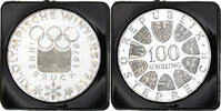 Österreich 100 Schilling Undated (1974), Vienna, PP, Silber, UNZ, KM:2926 -