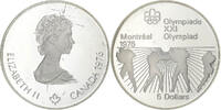Kanada 5 Dollars Elizabeth II, Royal Canadian Mint, Silber, UNZ+, KM:108 -
