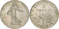 Frankreich 2 Francs Semeuse, Castelsarrasin, Silber, SS+, Gadoury:532 -