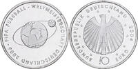 Deutschland 10 Euro 2006 FIFA World Cup, Stuttgart, Silber, UNZ, KM:229 -