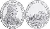 Deutschland Medaille Aachener Schautaler, Silber, Restrike, UNZ -