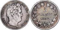 Frankreich 5 Francs Louis-Philippe, Nantes, Silber, S, Gadoury:678 -