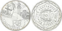 Frankreich 10 Euro Paris, Limousin, VZ+, Silber, KM:1742 -