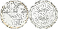 Frankreich 10 Euro Paris, Corse, VZ+, Silber, KM:1876 -
