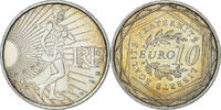 Frankreich 10 Euro Semeuse, SS+, Silber -
