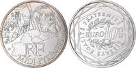Frankreich 10 Euro Midi-Pyrénées, UNZ, Silber -