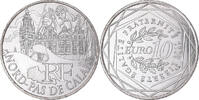 Frankreich 10 Euro Monnaie de Paris, Nord-Pas De Calais, VZ+, Silber -