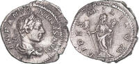 Denarius Münze, Elagabalus, Rome, SS, Silber, Cohen:38 -
