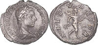 Denarius Münze, Elagabalus, Rome, VZ+, Silber, Cohen:113 -