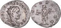 Antoninianus 250-251 Rome Münze, Herennius Etruscus, Rome, SS+, Billon