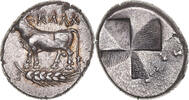 Drachm Münze, Bithynia, Kalchedon, SS+, Silber -