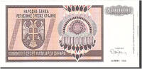 10 Milliard Dinara 1993 Kroatien Geldschein, Undated, KM:R19a, UNZ UNZ
