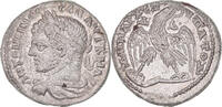 Tetradrachm Münze, Caracalla, Antioch, VZ+, Billon, Prieur:221 -