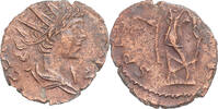 Antoninianus Münze, Tetricus II, Gaul, SS, Billon, RIC:271 -