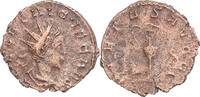 Antoninianus Münze, Tetricus II, Gaul, SS, Billon, RIC:257 -