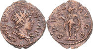 Antoninianus Münze, Tetricus II, Gaul, SS, Billon, RIC:270 -