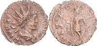 Antoninianus Münze, Tetricus II, Gaul, SS, Billon, RIC:272 -