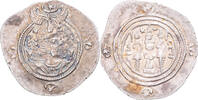 Drachm Münze, Sasanian Kings, Khusrau II, SS, Silber -