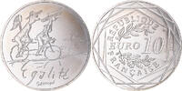 Frankreich 10 Euro Paris, Sempé Égalité Été, STGL, Silber -
