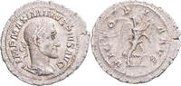 Denarius Münze, Maximinus I Thrax, Rome, SS, Silber, RIC:16 -