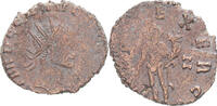 Antoninianus Münze, Claudius II (Gothicus), Rome, S, Billon, RIC:49 -
