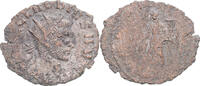 Antoninianus Münze, Claudius II (Gothicus), Rome, SGE+, Billon -