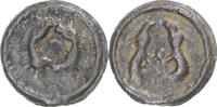 Bronze aux animaux affrontés Münze, Suessiones, Gaul, S+ -