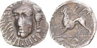 Obol Münze, Campania, Phistelia, S+, Silber, HN Italy:619 -