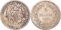 Frankreich 2 Francs Münze, Louis-Philippe, Lille, S, Silber -