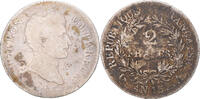 Frankreich 2 Francs Münze, Napoleon I, Paris, S, Silber, Gadoury:495 -