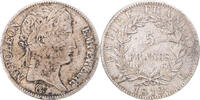 Frankreich 5 Francs Münze, Napoleon I, Turin, S+, Silber, Gadoury:584 -