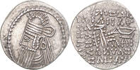 Drachm Münze, Parthia (Kingdom of), Vologases IV, Ekbatana, VZ -