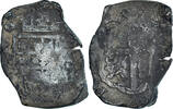 Spanien 8 Reales Münze, COB, SGE, Silber -