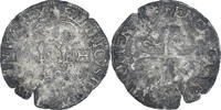 Frankreich Douzain aux deux H Münze, Henri IV, Uncertain -