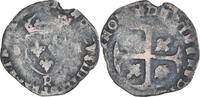 Frankreich Douzain aux deux H Münze, Henri IV -
