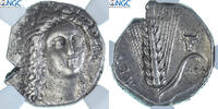 Nomos Lucania, Metapontum, Silber, NGC, HN Italy:1584 -