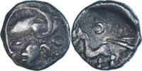 Denier à la tête casquée Münze, Aedui, S+, Silber, Latour:5252var -
