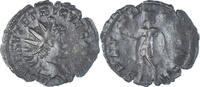 Antoninianus Münze, Tetricus II, Gaul, S+, Billon, RIC:272 -