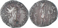 Antoninianus Münze, Tetricus I, Gaul, S+, Billon, RIC:148 -